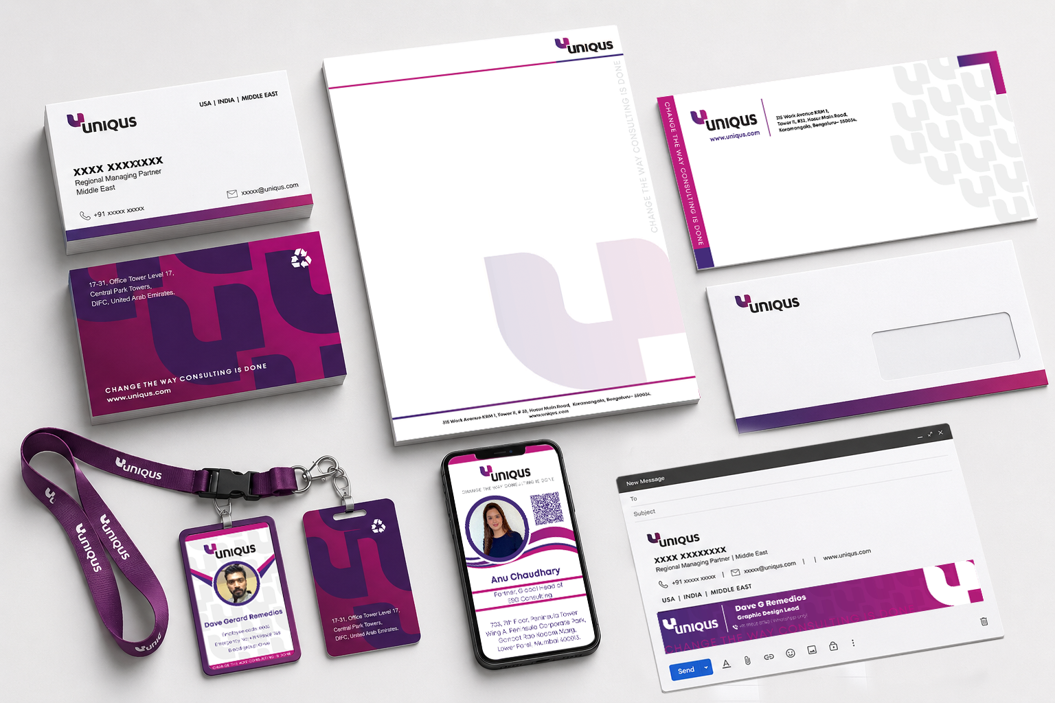Uniqus Brand Collateral